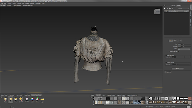 Once you’ve finished painting and creating Normal Map on model, it can be exported and used in various Game Engines.