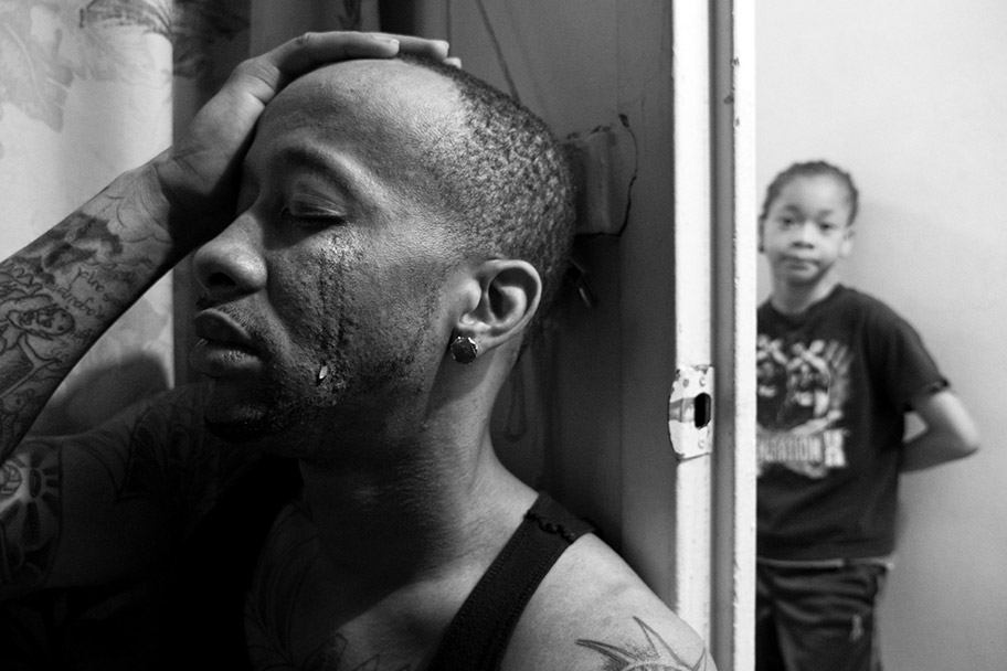 I love this ongoing project from Zun Lee about Black fatherhood. He documents relationships that we don't normally see in our media ecosystem. Tender family moments that bring a more complete concept of Black men in America. Struggle but also joy. Photo by Zun Lee.