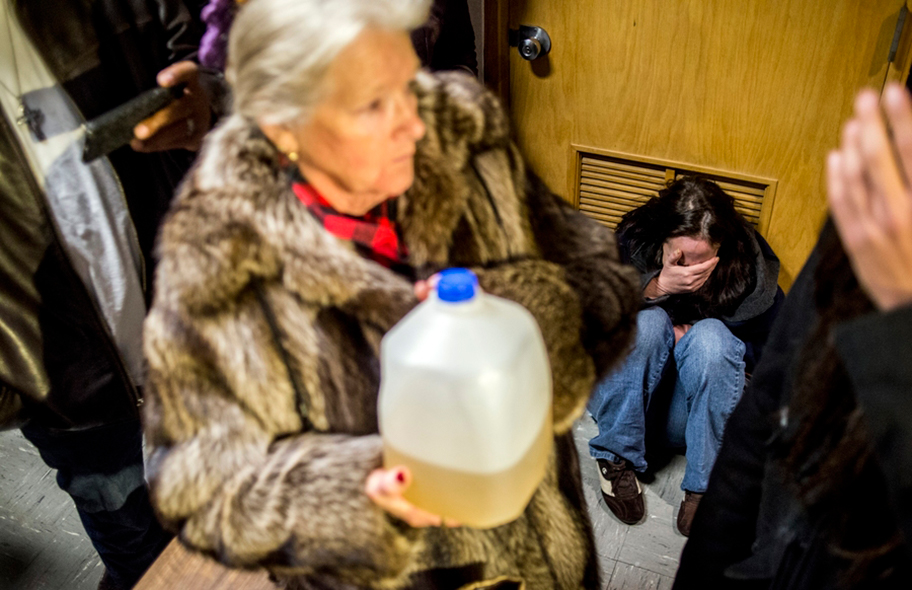 A long-term project documenting the ongoing water crisis in Flint from Jake May that shows the impact on daily life long-after the national news media has left the story. The perseverance of the people of Flint and the catastrophic failure of government to protect them deserve more scrutiny, even now when they still don't have clean water. Photo by Jake May.