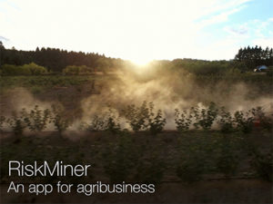 RiskMiner: An app for agribusiness