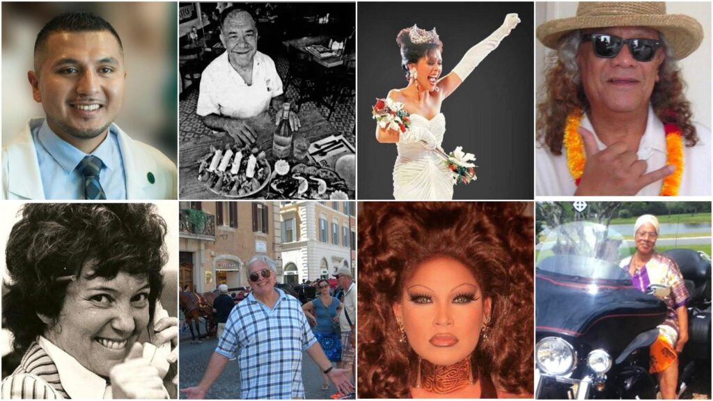 Pictured top left to right: Miguel Martinez Jr., Andreas Salivaras, Leanza Cornett and James Kaikainahaole. Bottom left to right: Virginia Ellis, John Chitwood, Nazhoni Taylor Foxx and Dorothy Brown. (Submitted photos)