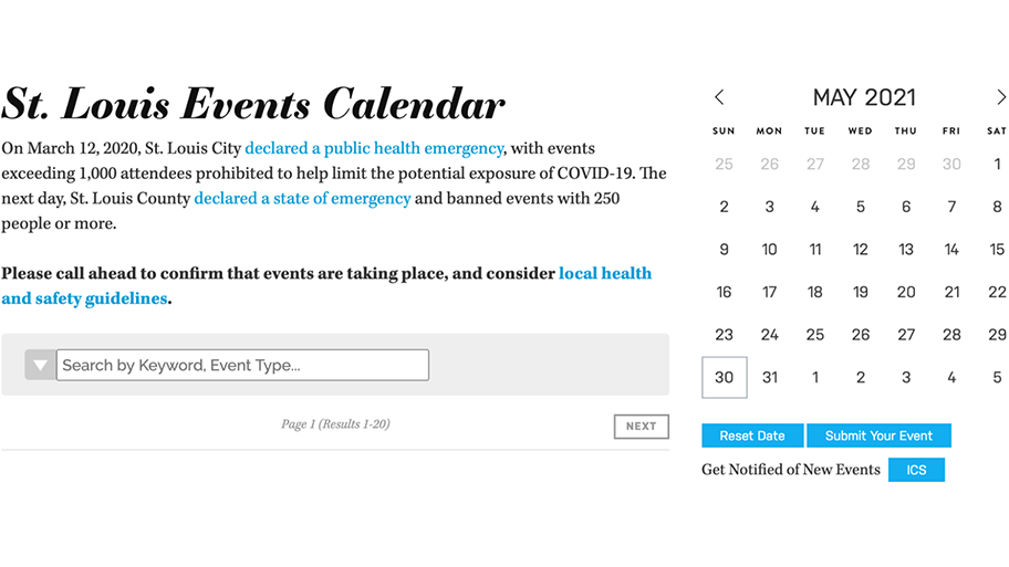 Automating calendars for small newsrooms
