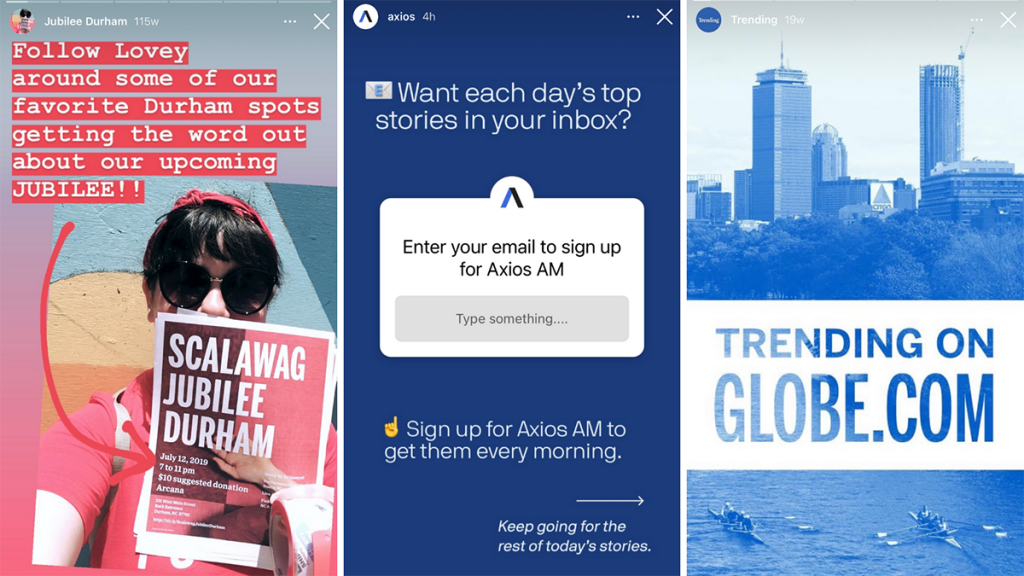 Follow Lovey around som eof our favorite Durham spots getting the word out about our upcoming JUBILEE!! | Want each day's top stories in your inbox? Enter your email to sign up for Axios AM. Sign up for Axios AM to get them every morning. | Trending on Globe.com