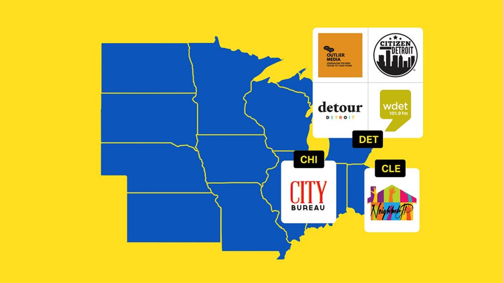 The locations of current Documenter programs. Image: Documenters/City Bureau