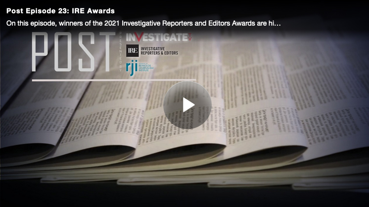Post Episode 23: IRE Awards recognize coverage of COVID-19, George Floyd and more