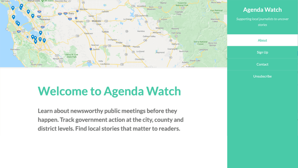 Agenda Watch debut approaches – RJI