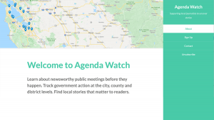 Welcome to Agenda Watch