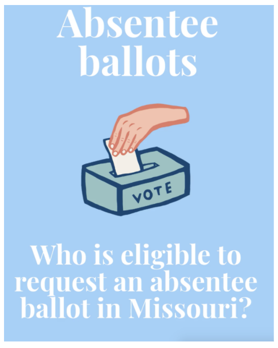 Absentee ballots: Who is eligible to request an absentee ballot in Missouri?