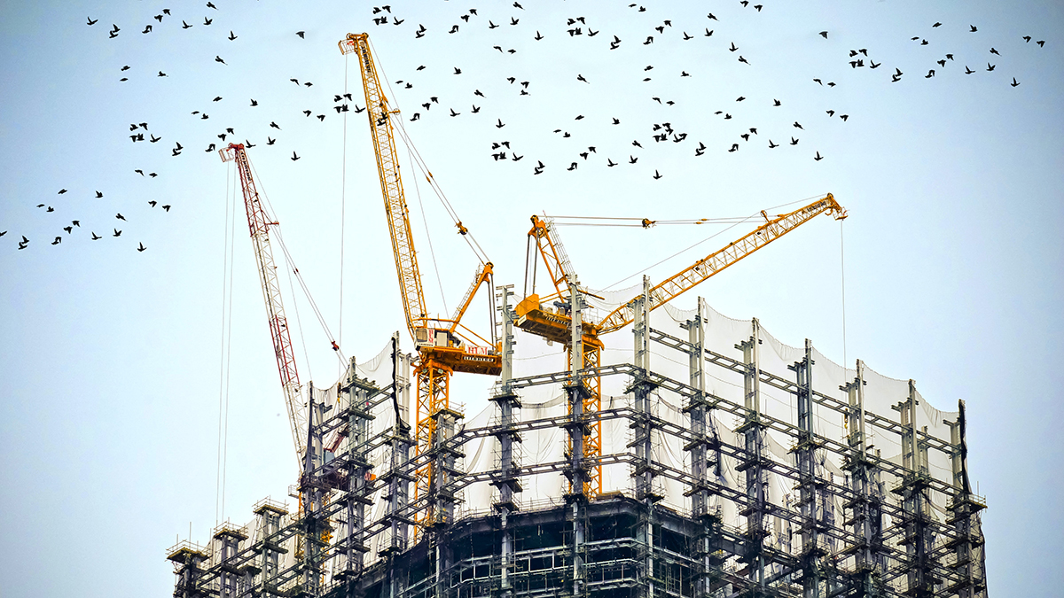 Building under construction. Photo: Danist Soh | Unsplash