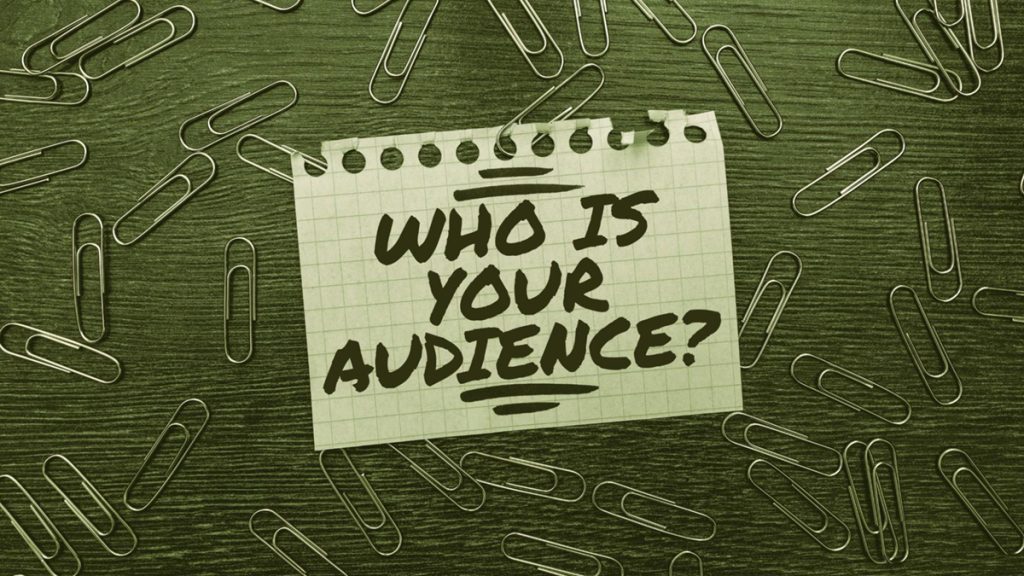 Who is your audience?