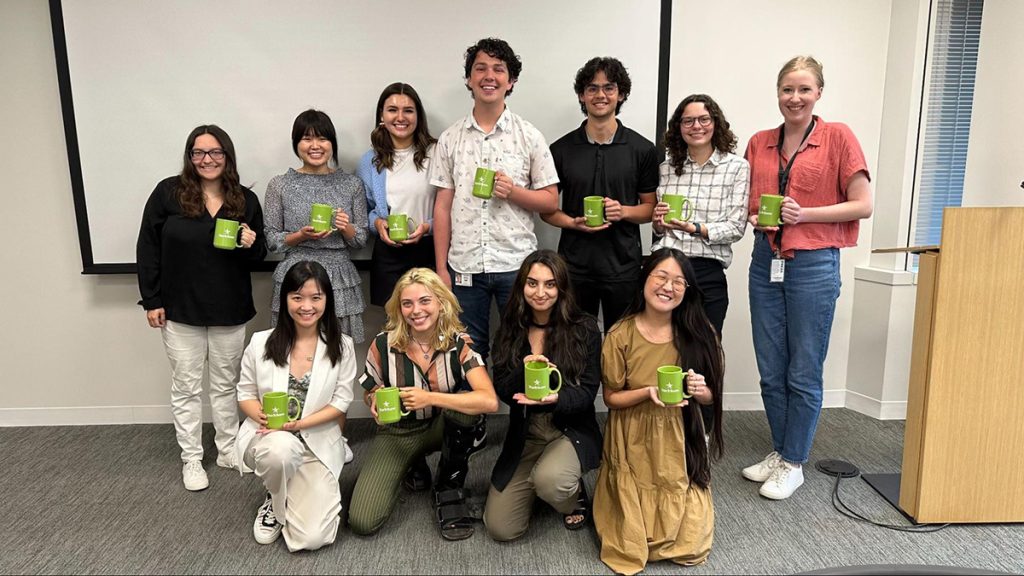 Star Tribune summer interns from left to right: Nicole Gutierrez, Hannah Pinski, Grace Yarrow, Gannon Hanevold, Noah Furtado, Sydney Lewis, Emily Hood, Grace Xue, Angelina Katsanis, Noor Adwan and Auds Jenkins.