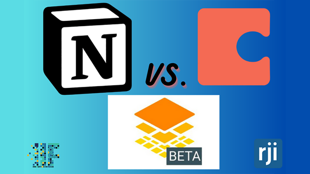 Notion vs. Coda vs. Google Tables (beta)