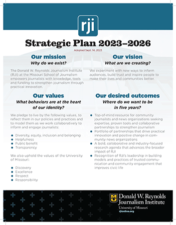 RJI Strategic Plan 2023–2026