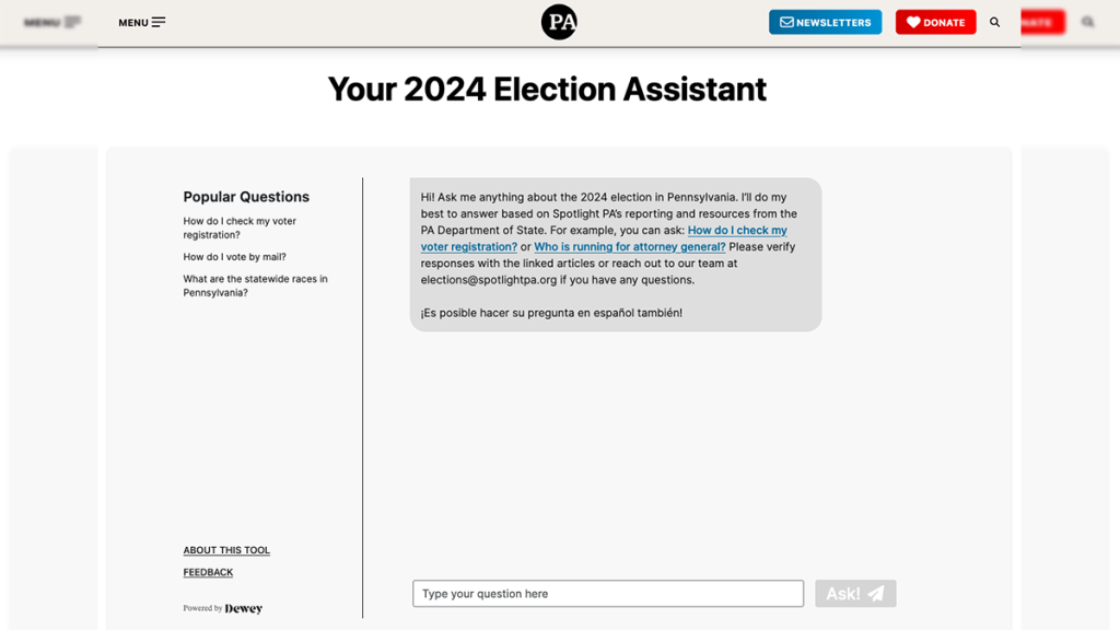 Your 2024 Election Assistant