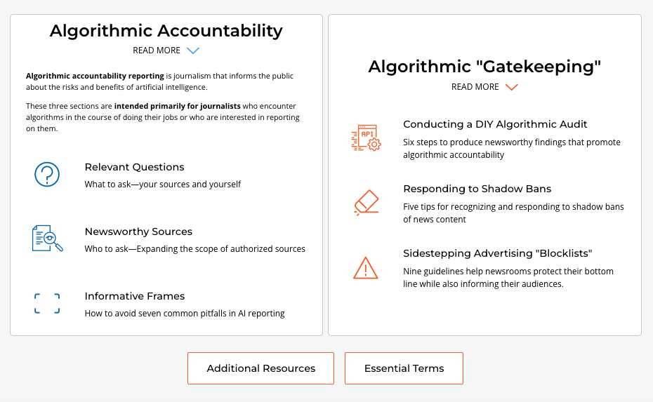 Algorithmic accountability, algorithmic "gatekeeping"