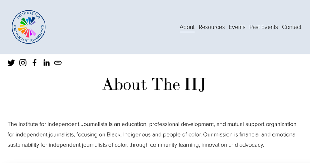 About the IIJ