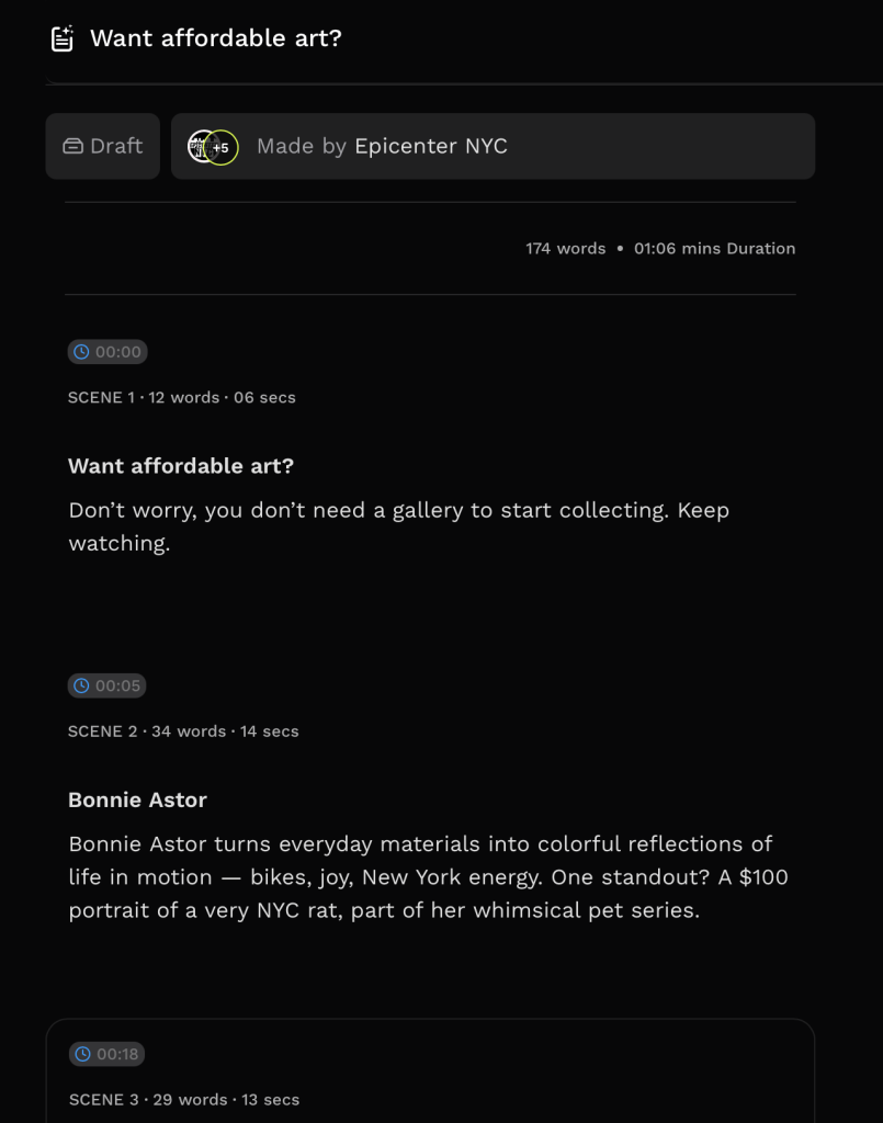 Screenshot from Rizzle