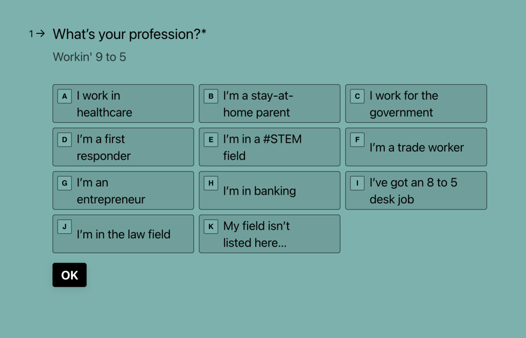 The first question in our civic action quiz 
