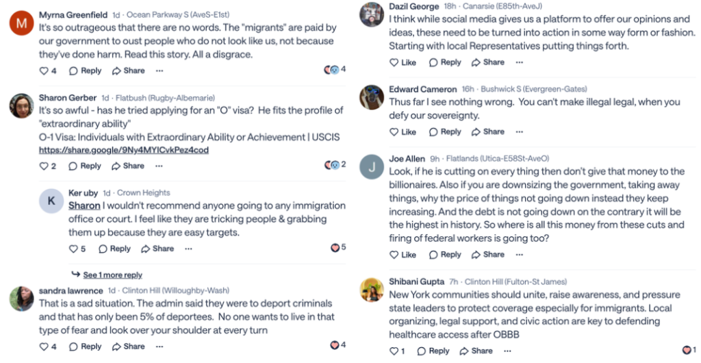 Screenshots shared with the company by Documented’s Community Correspondent, Ralph Thomassaint Joseph. 