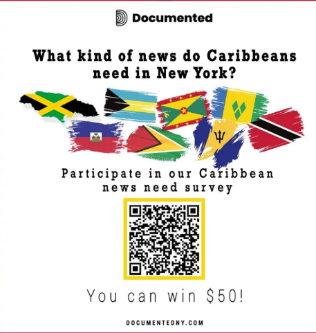 Documented What kind of news do Caribbeans need in New York? Participate in our Caribbean news need survey. You can win $50
