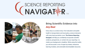 Science Reporting Navigator
