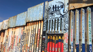 Picture of the border wall in Tijuana, Mexico. Provided by Al Otro Lado