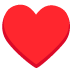 Red heart icon