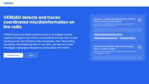 VERDAD homepage