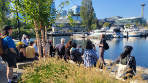 Use “A Tour Guide for Journalists” to take a walk with your audience. Image: Cara Kuhlman/Future Tides