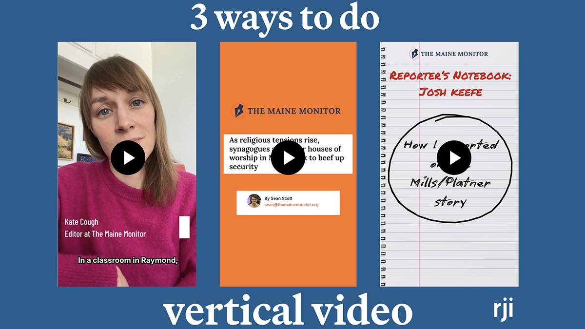 3 ways to do vertical video