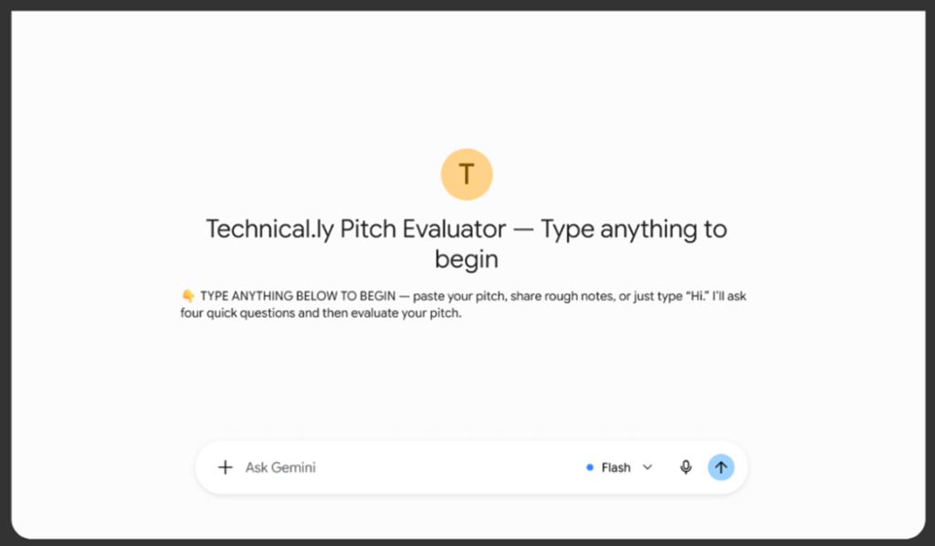 Technical.ly Pitch Evaluator