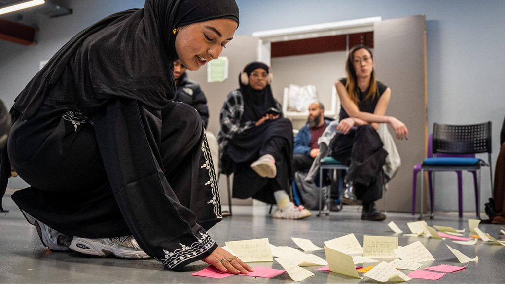 News for All project workshop, Cardiff Photo: Gavin Porter