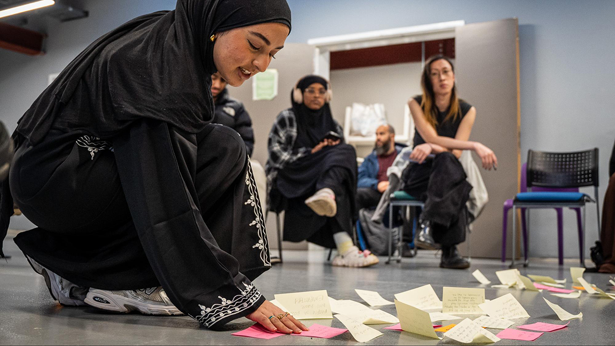 News for All project workshop, Cardiff Photo: Gavin Porter